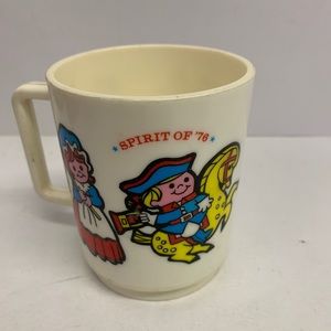 Vintage Deka Elizabeth NJ 1976 Plastic Cup 1776 Spirit of '76 Made in USA.